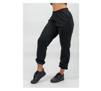 Oversized Joggers With Pockets Gym Time Woman Black