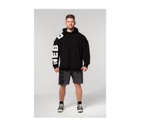 Oversized Pullover Hoodie No Bs Man Black