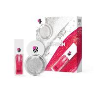 Overskin by Veralab Glow Vertigo, Kit Ombretto Illuminante Multiuso + Lucidalabbra Effetto 3D Gossip Gloss (Light Vertigo 01 Madreperla + Gossip Gloss 04 Sangria)