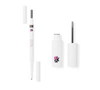 Overskin Draw My Brow, Matita per Sopracciglia Waterproof a Tratto Sottile, Colora e Definisce per Effetto Microblading Naturale, 03 Castano Scuro