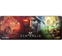 Oversteel - MAGNALIUM AETERNUM Tappetino per mouse da gioco per PC, dimensione XL (900x350x4 mm), New World edizione