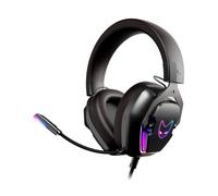 Oversteel - Phosphorus Cuffie da gioco 7.1, cavo USB, microfono omnidirezionale, cancellazione del rumore, jack da 3,5 mm e luce RGB, compatibili con PC/PS5/PS4/Xbox/Switch, nero