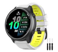 OVERSTEP Cinturino per Garmin Forerunner 970 965 955 945 935, Bracciale di Ricambio Rapido da 22 mm per Descent G1/G1 Solar Bracciali in Silicone
