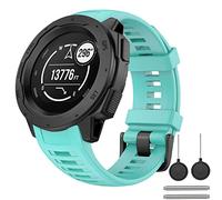 OVERSTEP Compatibile con Garmin Instinct Band Cinturino di Ricambio in Morbido Silicone Compatibile con Garmin Instinct/Solar/Tactical