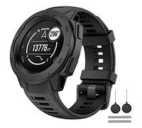 OVERSTEP Compatibile con Garmin Instinct Band Cinturino di Ricambio in Morbido Silicone Compatibile con Garmin Instinct/Solar/Tactical