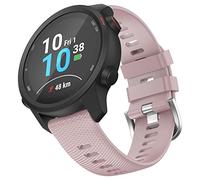 OVERSTEP Compatibile Vivoactive 3 Cinturino 20mm Morbido Silicone Vivoactive 3 Cinturino di Ricambio per Venu Sq/Galaxy Active 2/Forerunner 245/645 Music/Vivomove HR