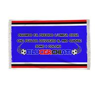 Overthetee Plaid Doriano - Quando fa freddo l'unica cosa che scalda davvero il mio cuore sono i colori Blucerchiati - Blucerchiato - Calcio - Plaid Invernale - Squadre Calcio - Idee Regalo