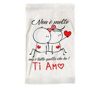 Overthetee Plaid in Pile di San Valentino, Non è Molto ma è Tutto quello che Ho - Ragazza - Regalo Romantico - Amore - Coperta Leggera - Idea Regalo