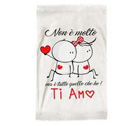 Overthetee Plaid in Pile di San Valentino, Non è Molto ma è Tutto quello che Ho - Ragazzo - Regalo Romantico - Amore - Coperta Leggera - Idea Regalo