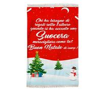 Overthetee Plaid Natale Suocera - Chi ha bisogno di regali quando si ha accanto una Suocera Meravigliosa? - Buon Natale Suocera - Regalo Suocera Natale - Idee Regalo