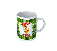 Overthetee Tazza Dinosauri Personalizzabile - Forte Come Un T-Rex - Dinosauro - Preistoria - Dinosauretto - Idea Regalo - Maschio - Tazza Simpatica