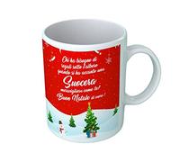 Overthetee Tazza Natale Suocera - Chi ha Bisogno di Regali Quando Si ha Accanto Una Suocera Meravigliosa? - Buon Natale Suocera - Regalo Suocera Natale - Idee Regalo Natale