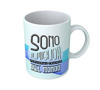 Overthetee Tazza Personal Trainer Tazza Mestieri Sono il Miglior Personal Trainer del Mondo Tazza Divertente Uomo Gadget Idee Regalo Tazze Divertenti Idea Regalo Divertente