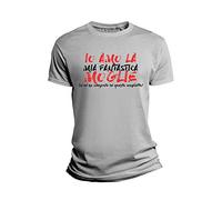 Overthetee Tshirt SanValentino - Io Amo La mia Fantastica Moglie - Si, Mi ha regalato lei Questa Maglietta - Festa degli Innamorati - fidanzati - Idea Regalo