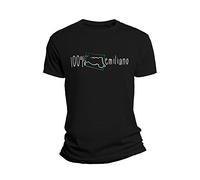 Overthetee Tshirt Uomo Emilia-Romagna 100% Emiliano, Maglietta Divertente Idea Regalo