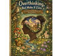 Overthinking - But Make It Cute: A Cozy Coloring Book for Busy Minds