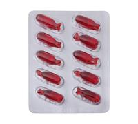 OVERTOYOU Capsule di sangue finto, 10 pezzi, per Halloween, capsule di sangue finto, pillole al plasma, per scherzi horror vampiri, circa 11 x 11 cm