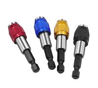 OVERTOYOU Drill Bit Extender Magnetico Cacciavite Bit Holder Bar Socket Mandrino Adattatore 1/4 di pollice Hex Shank Power Drill Bit Tool