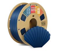 OVERTURE Filamento Matte PLA 1.75mm, 1kg Bobina (2.2lbs) Opaco PLA Filamenti per Stampante 3D, Neatly Wound Filamento Precisione Dimensionale +/- 0.02 mm, Matte Blu Marino