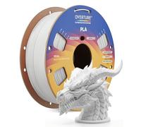 OVERTURE Filamento PLA 1,75 mm Bianco 1 kg Rapido
