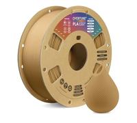 OVERTURE Filamento PLA 1.75mm, 1kg Bobina(2.2lbs), Precisione Dimensionale +/- 0.02 mm, per Stampante 3D (Marrone)