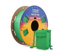 OVERTURE Matte TPU 95A Filamento 1,75 mm Matt Verde Alta Velocità