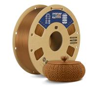 OVERTURE PLA+ Filamento 1.75mm, Toughness Enhanced PLA Roll, Professionale PLA Tenacia, 1kg (2.2lbs) (Copper)