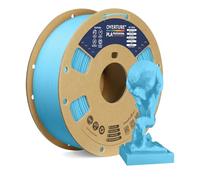OVERTURE PL Filamento 1.75mm, Toughness Enhanced PLA Roll, Professionale PLA Tenacia, 1kg Filamento(2.2lbs), Precisione Dimensionale 99% Probabilità +/- 0.02 mm (Azzurro)