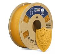OVERTURE PL Filamento 1.75mm, Toughness Enhanced PLA Roll, Professionale PLA Tenacia, 1kg Filamento(2.2lbs), Precisione Dimensionale 99% Probabilità +/- 0.03 mm (Oro Reale)