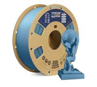 OVERTURE PLA+ Filamento 1.75mm, Toughness Enhanced PLA Roll, Professionale PLA Tenacia, 1kg Filamento(2.2lbs), Precisione Dimensionale 99% Probabilità +/- 0.02 mm (Blu Grigio)