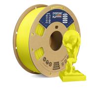 OVERTURE PLA+ Filamento 1.75mm, Toughness Enhanced PLA Roll, Professionale PLA Tenacia, 1kg Filamento(2.2lbs), Precisione Dimensionale 99% Probabilità +/- 0.03 mm (Highlight Gialla)