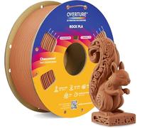 OVERTURE Rock PLA Filamento 1,75 mm PLA Effetto Roccia 1kg Cheesewood