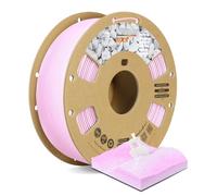 OVERTURE Rock PLA Filamento 1.75mm, Marble PLA Effetto Roccia, 1kg Bobina(2.2lbs), Texture Naturale per Stampanti 3D (Pink Lake)