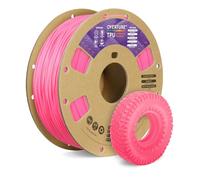 OVERTURE TPU Filamento 1,75 mm Rosa Bright 1kg Flessibile & Elastico