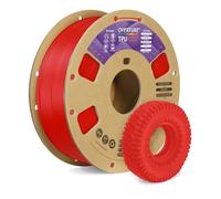 OVERTURE TPU Filamento 1,75 mm Rosso 1kg Flessibile & Elastico