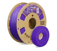 OVERTURE TPU Filamento 1,75 mm Viola 1kg Flessibile & Elastico