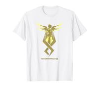 Overwatch 2 Mercy Angel Silhouette V2 Maglietta