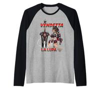 Overwatch 2 Vendetta La Lupa The She-Wolf Full Body Portrait Maglia con Maniche Raglan