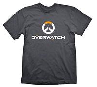 Overwatch T-Shirt "Logo" White/Orange on Grey Size XL
