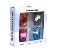 Overwatch Vetro Shot Set, 4-Pack, Colorato Classe