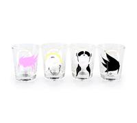 Overwatch Vetro Shot Set, 4-Pack, Trasparente