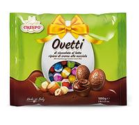 OVETTI CIOCCOLATO AL LATTE 1 KG CREMA NOCCIOLA CRISPO UOVA PASQUA 1000 GR RIPIENI
