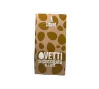 Ovetti di Cioccolato al Latte 80 g - Specialità Pasquale Italiana dalla Sicilia - Crema di Latte Intero in Polvere 27% - Perfetti per Cesti Regalo e Pause Golose