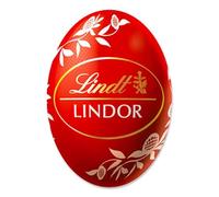 Ovetti Lindor Rossi Lindt. Cioccolato al latte con morbido ripieno. Busta g 500