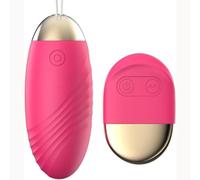 Ovetto Mini Vib atori Ṥe toṤsper Donn Sẹss ali - Silenzioso, Ovetto Vîbrante Telecomando Distānza M ssá iatorẹ - USB Di Ricáricá, Wirẹless VibrĀt reper Don a Coppìa, Silicone, KY154