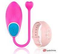 OVETTO OVULO VIBRANTE CON CONTROLLO REMOTO WATCHME FUCSIA ROSA