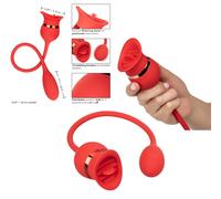 Ovetto vaginale vibrante con lingua in silicone mini vibratore ovulo clitoride
