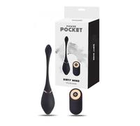 Ovetto vaginale vibrante in silcione ovulo vibratore stimolatore clitoride black