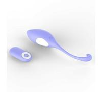 Ovetto vaginale vibrante in silicone ovulo vibratore ricaricabile con telecomand