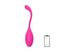 Ovetto Vibrante con App Vibratore Controllo Remoto Smart Wireless Piccolo e Silenzioso 9 modalità di Vibrazioni Stimolazione Punto G in Silicone Morbido Ricaricabile USB Sex Toy Donna
